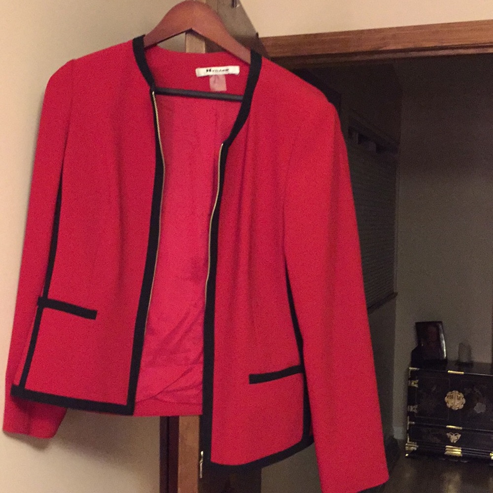 Crepe Jacket; lined